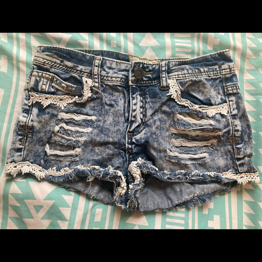 Lace shorts